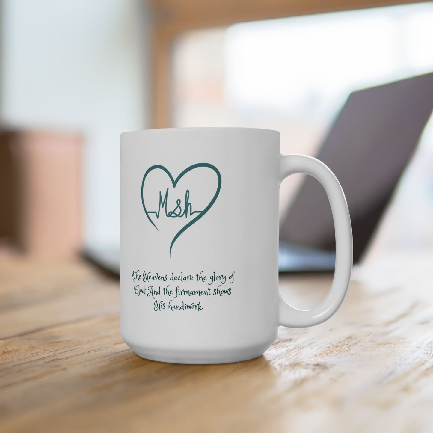Psalms 19:1 Ceramic Mug