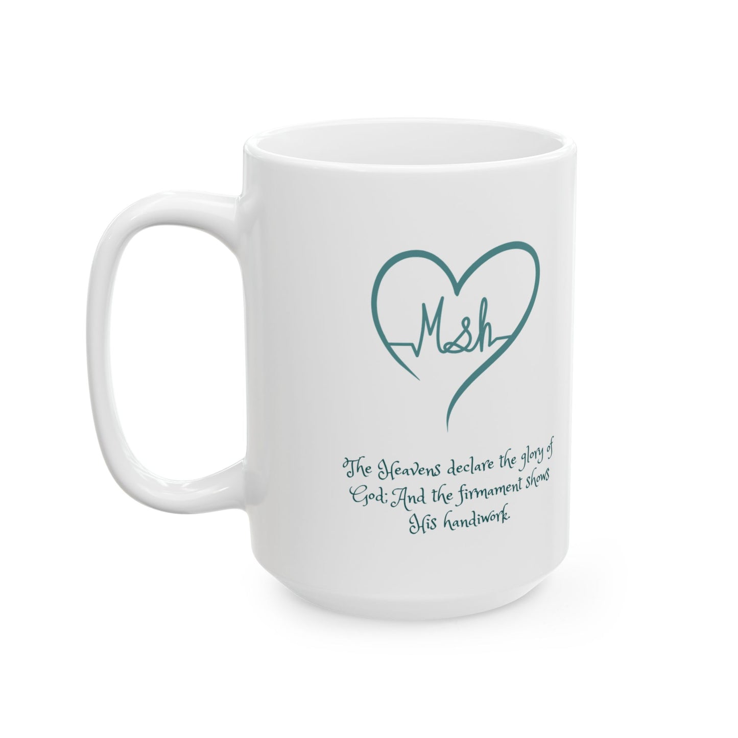 Psalms 19:1 Ceramic Mug