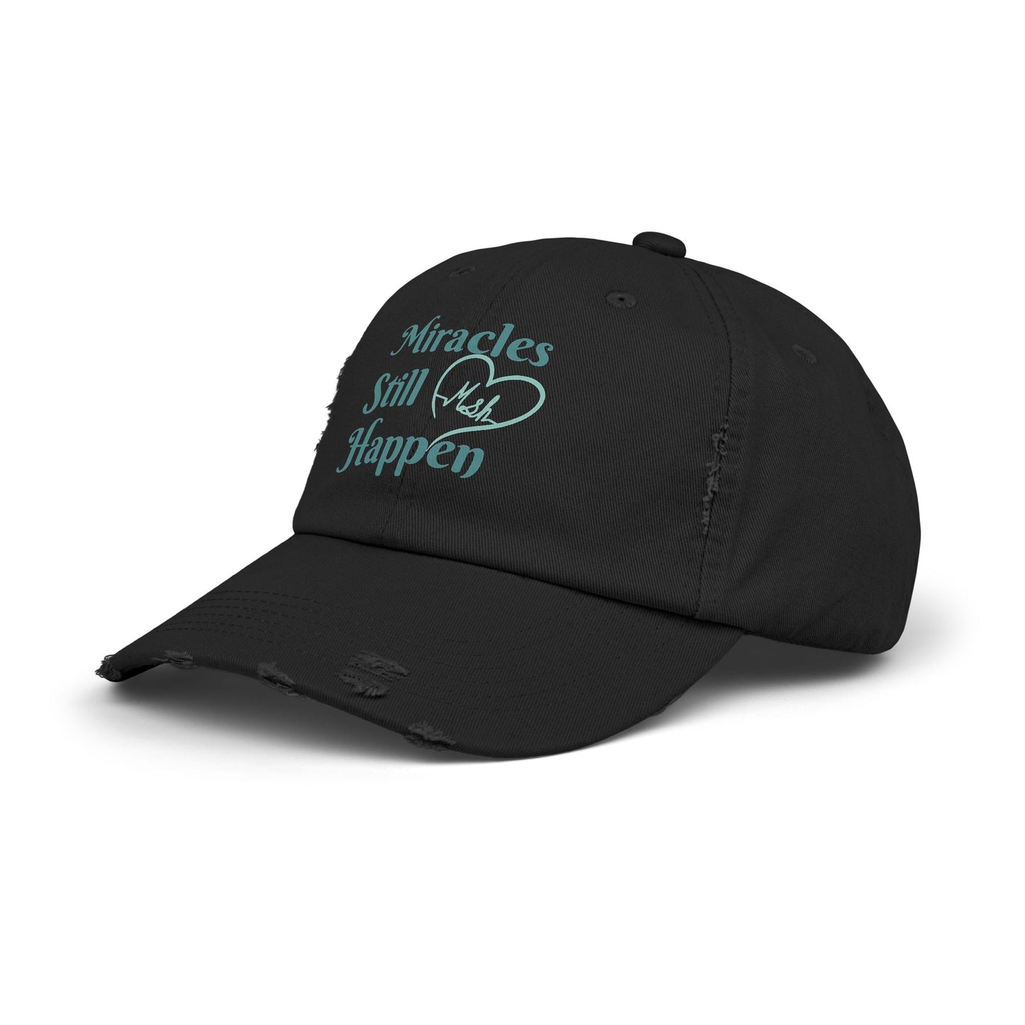 Miracles Still Happen Distressed Cap