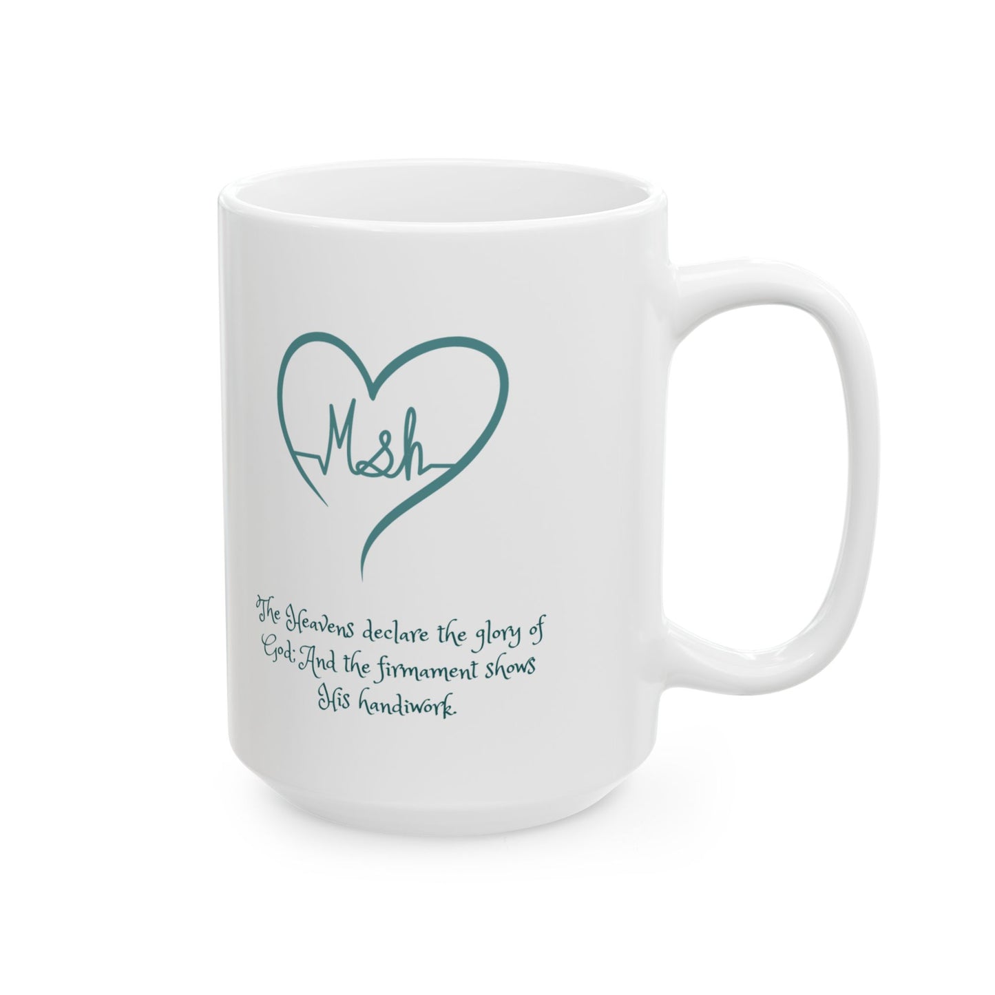 Psalms 19:1 Ceramic Mug
