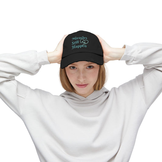 Miracles Still Happen Distressed Cap