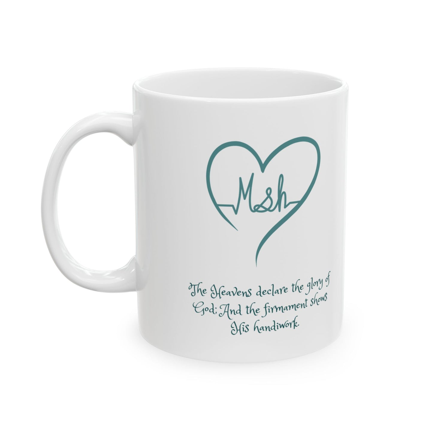 Psalms 19:1 Ceramic Mug