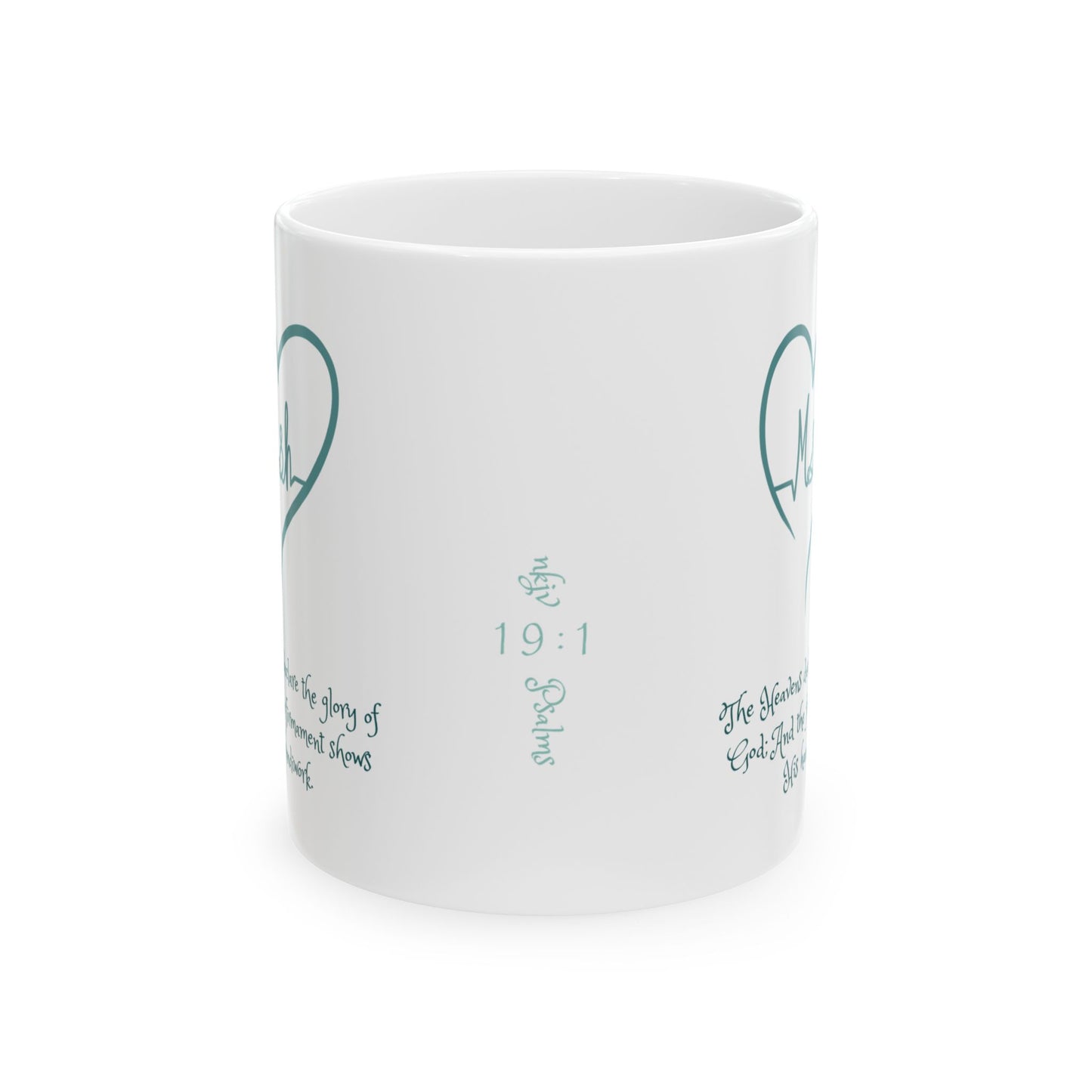Psalms 19:1 Ceramic Mug