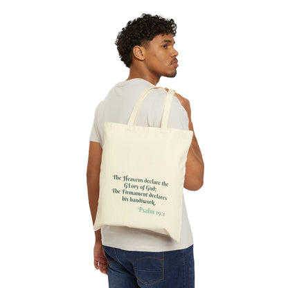 Miracles Still Happen Cotton Canvas Tote Bag