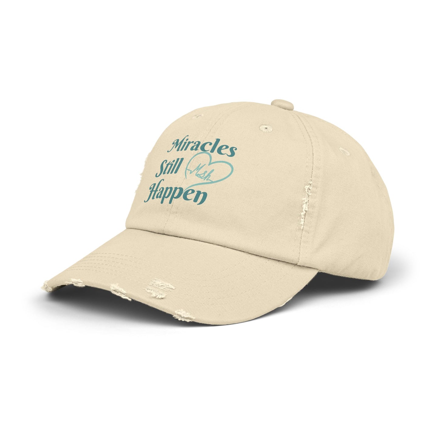 Miracles Still Happen Distressed Cap